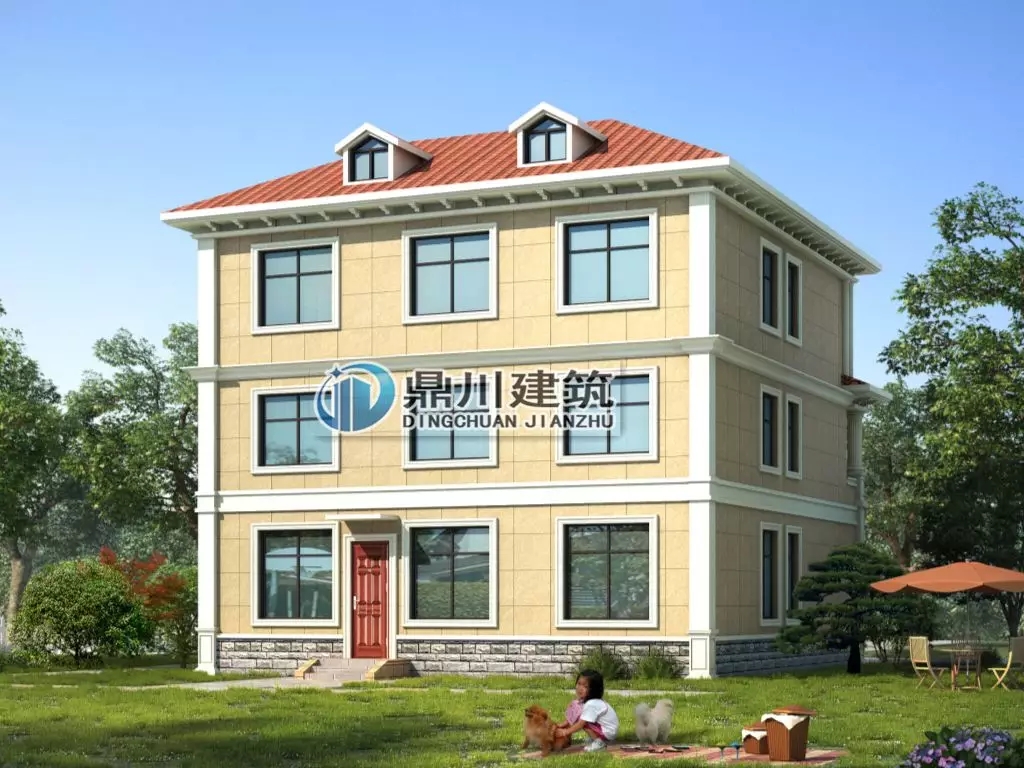 10套占地130平農(nóng)村別墅，二層三層都有，下半年建房不愁了！