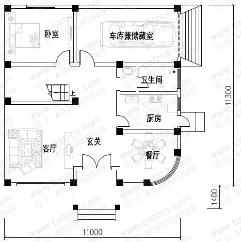 占地120平農(nóng)村別墅怎么建？這12套別墅戶型，建過(guò)的都說(shuō)好！
