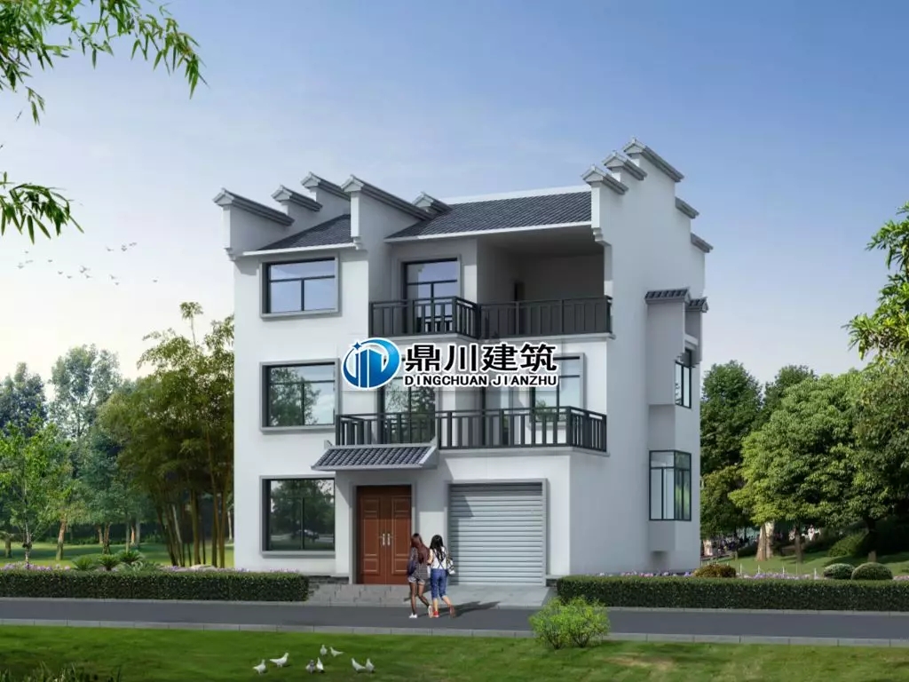 10套占地130平農(nóng)村別墅，二層三層都有，下半年建房不愁了！