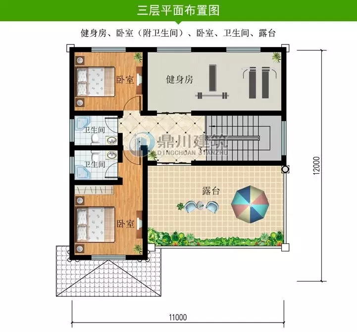 復(fù)式三層簡歐別墅施工案例欣賞
