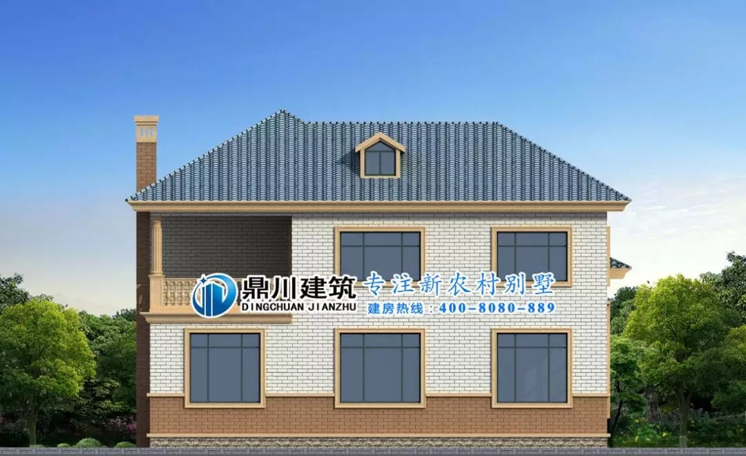 8款二層帶庭院農(nóng)村別墅，有院子車庫大露臺才是完美愜意人生！