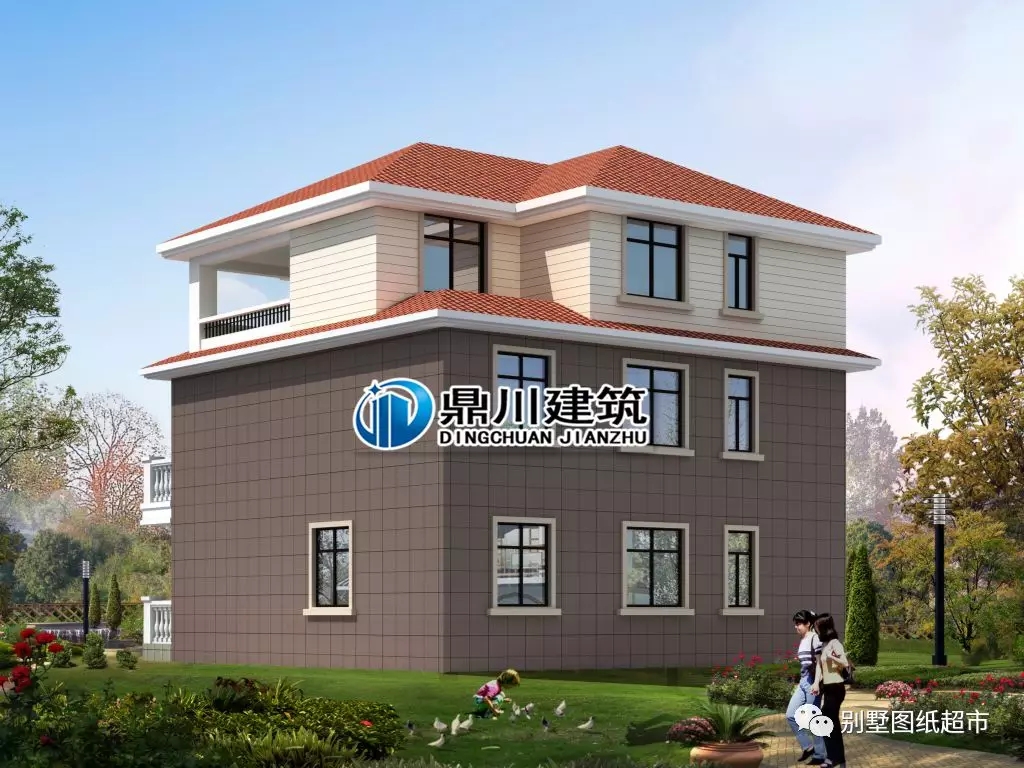 10款簡潔大方經濟型三層自建別墅，第1款造價20萬，第6款最漂亮！